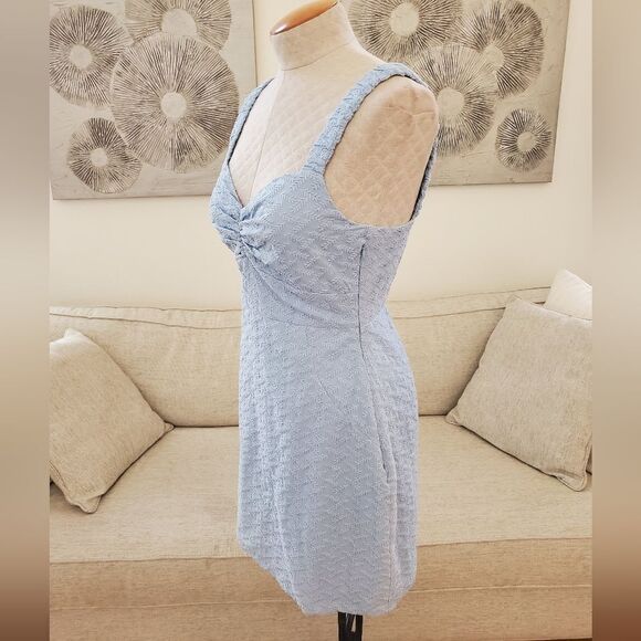 Minkpink Textured Sweetheart Mini Dress sz Med - Picture 7 of 15